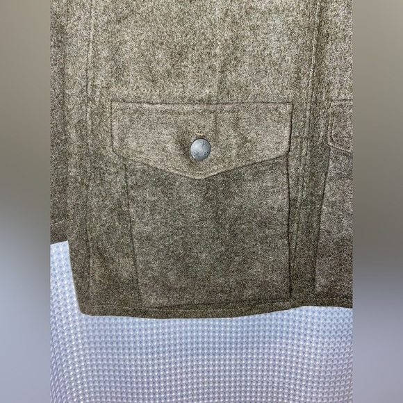 Men’s‎ Vintage authentic 100% Wool Swedish Jacket Army Military Dress Uniform - Picture 14 of 16